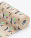 Kraft Paper Roll Mockup