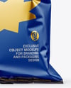 Matte Snack Bag Mockup