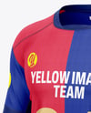 Soccer Jersey Mockup - Half Side View