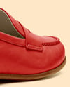 Pair of Women's Leather Loafers Mockup