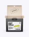 Kraft Paper Box Mockup