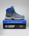 Hiking Boot on Shoe Box Mockup