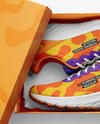 Pair of Running Shoes in Shoe Box Mockup