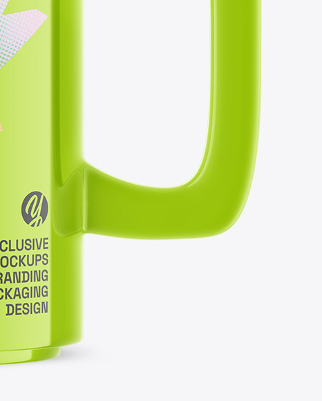 Glossy Mug Mockup