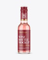 250ml Wine Bottle Mockup