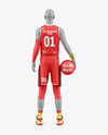 Full Basketball Kit Mockup - Back view