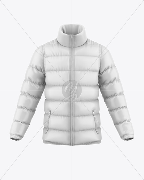 Glossy Down Jacket Mockup