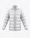 Glossy Down Jacket Mockup