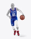 Basketball Kit w/ Mannequin Mockup