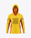 Hooded Fishing Jersey Mockup