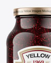Raspberry Jam Jar Mockup