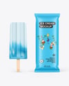 Matte Flow Pack W/ Ice Cream Mockup