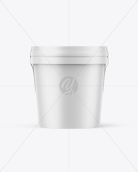 Matte Ice Cream Cup Mockup