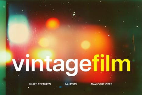 Vintage Film Textures - Retro overlay