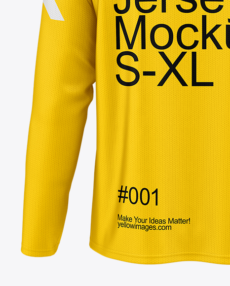 Raglan Long Sleeve Jersey - Back View