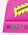Matte Paper Shopping Bag Mockup