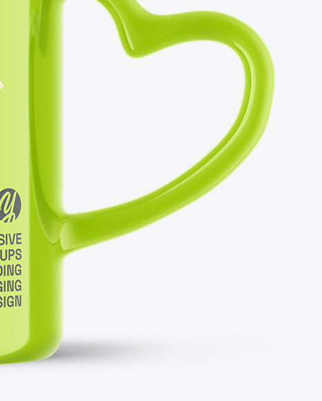 Glossy Mug Mockup