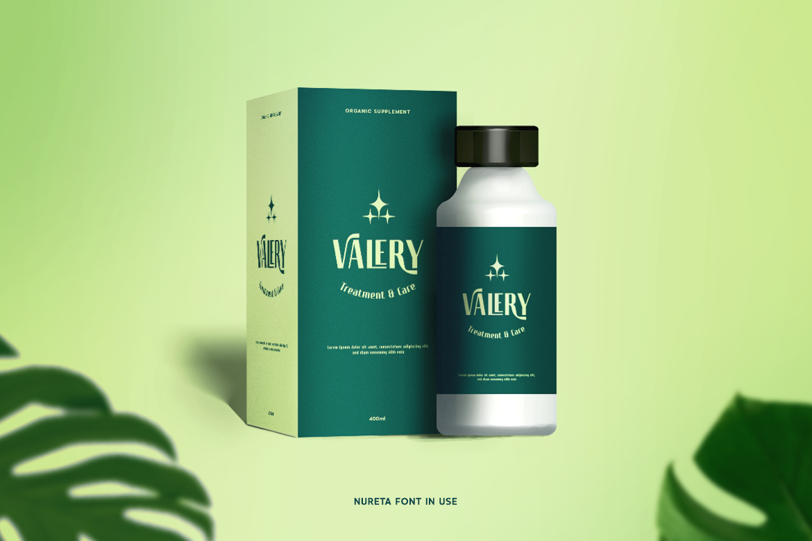 Nureta - Classic Elegant Display Font