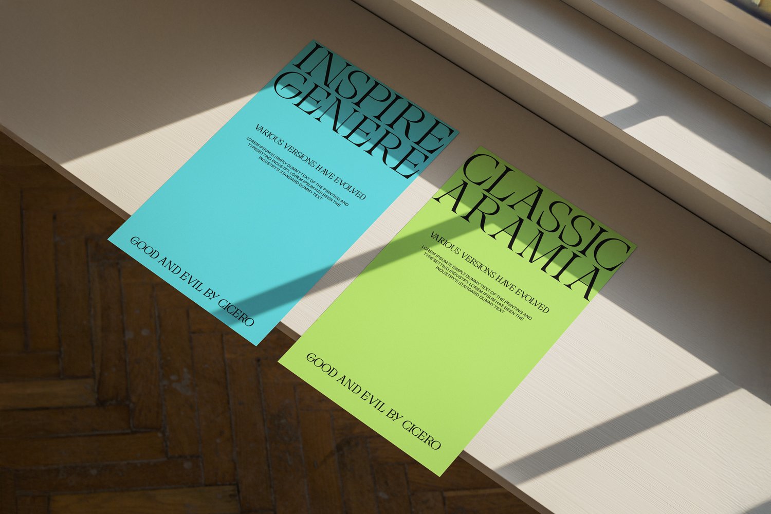 Tever Display Font