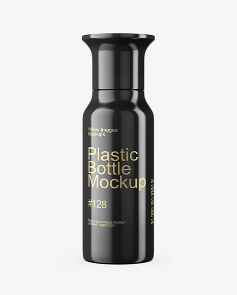Glossy Cosmetic Bottle Mockup