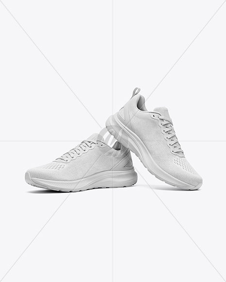 Pair Of Running Shoes Mockup