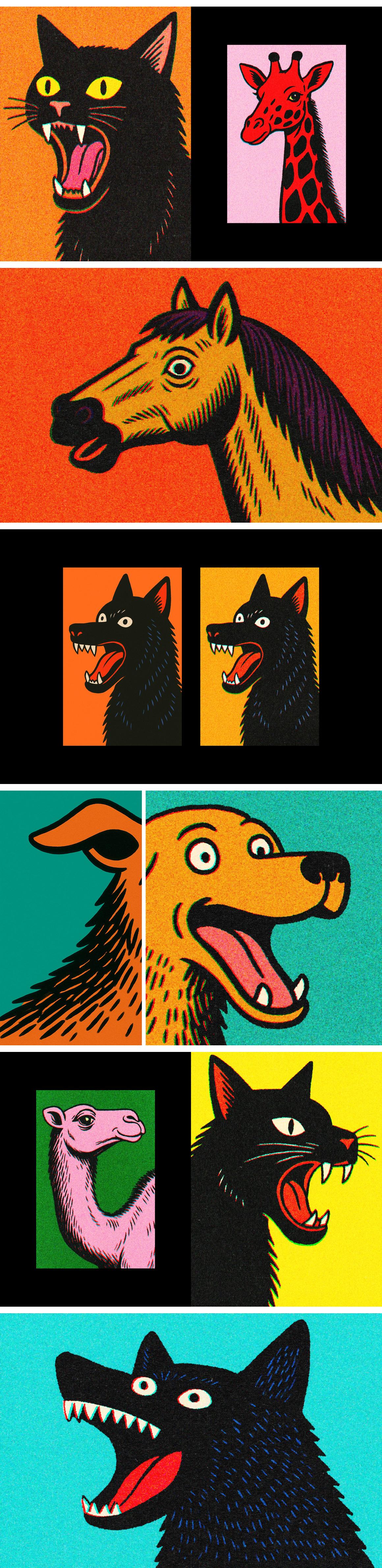 Retro Printer Design Effect