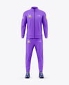 Men's Sport Suit Mockup - Front View