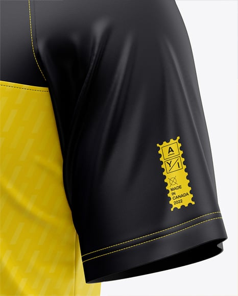 Raglan Short Sleeve Cage Jacket Mockup