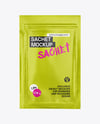 Matte Sachet Mockup
