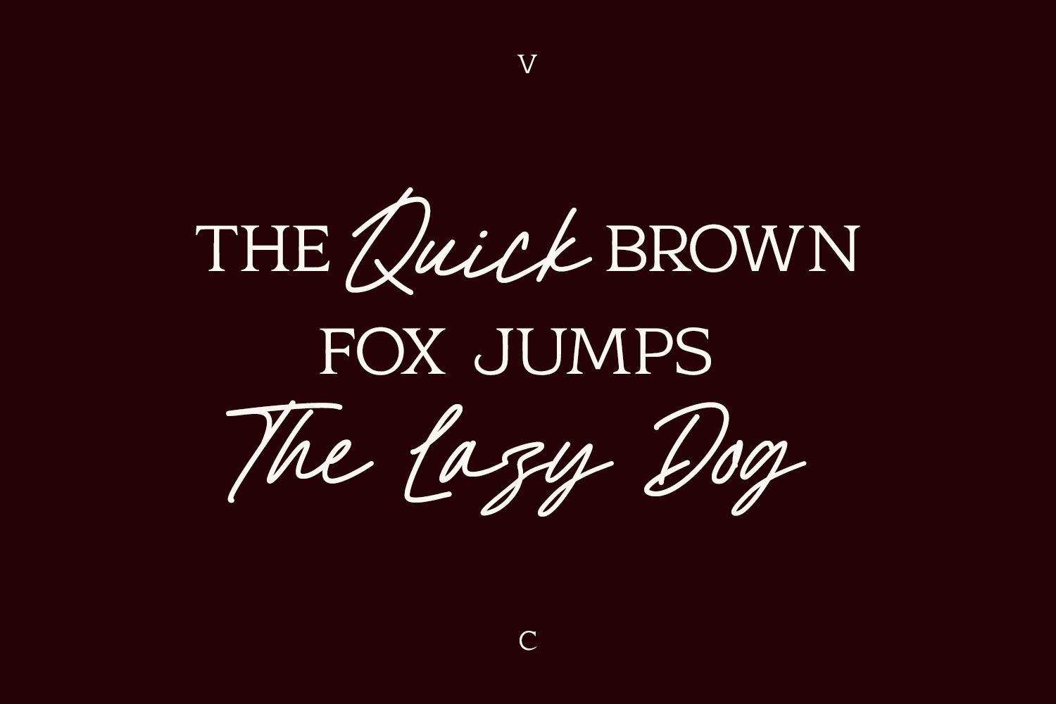 Vell Racaty Classic Luxury Font Duo