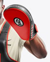 Afro-American Man Wearing Coach Boxing Kit Mockup