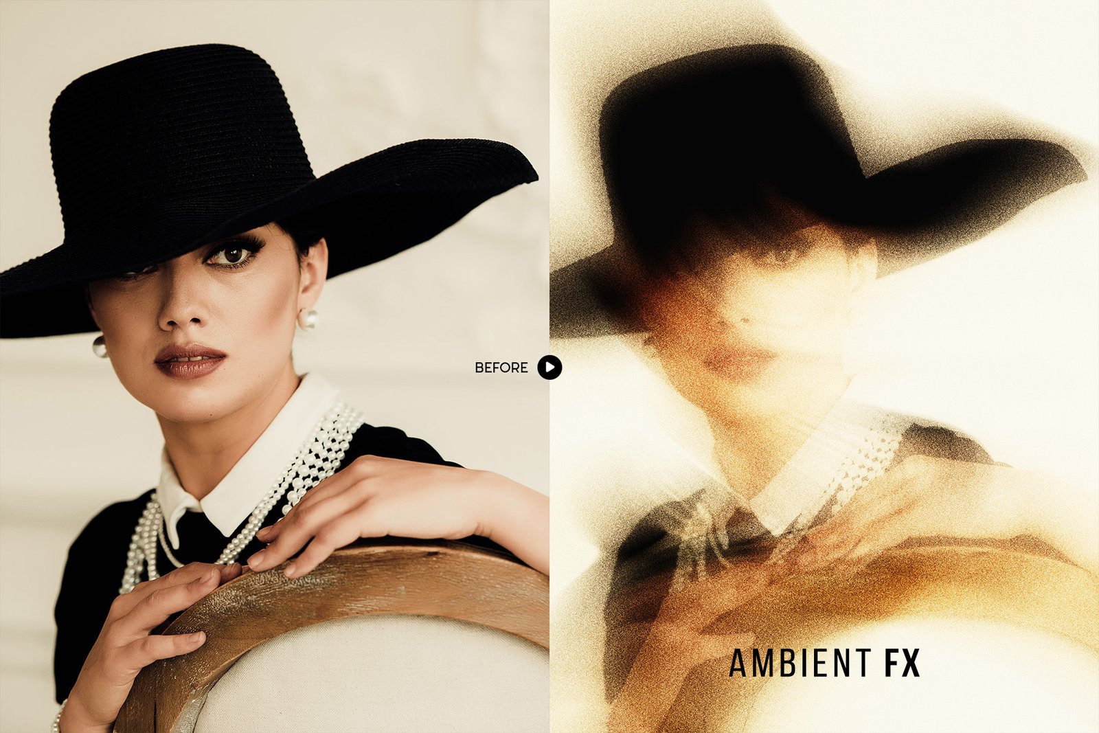 Ambient FX - PSD Artistic Eerie Grain Effect