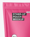 Matte Stand-up Pouch Mockup