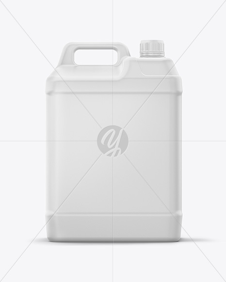 Matte Jerry Can Mockup