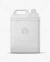 Matte Jerry Can Mockup