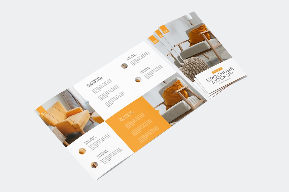 Trifold Brochure Mockup