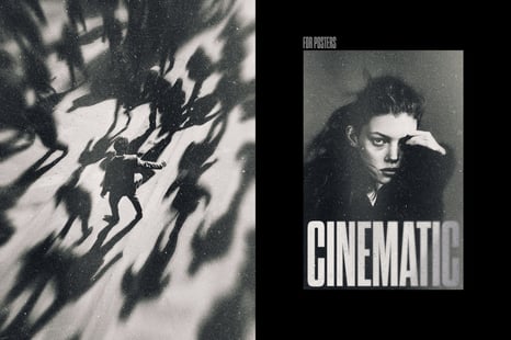 Retro Cinema Film Poster Photo Effect - Add-Ons