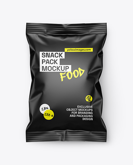 Matte Snack Pack Mockup
