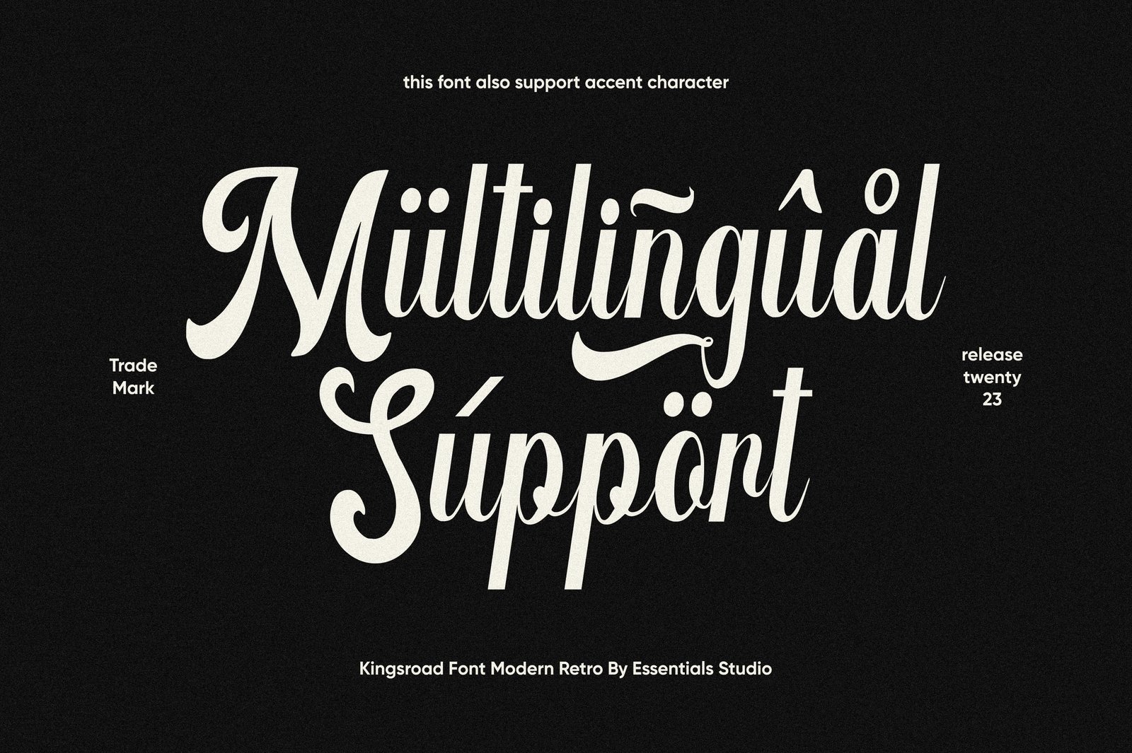 Kingsroad - Retro Script Font