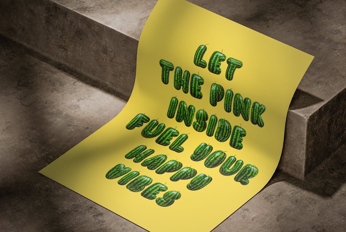 Watermelon Font