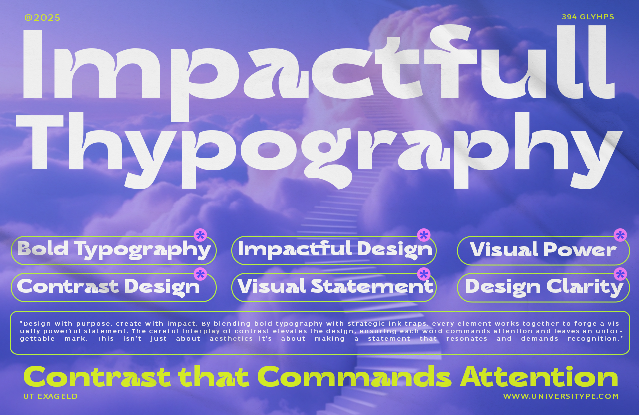 UT Exageld - A Sexy Bold Sans