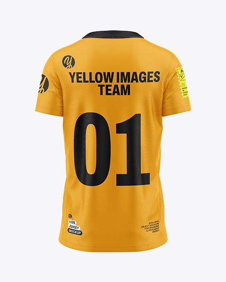 Kids Soccer Jersey Mockup