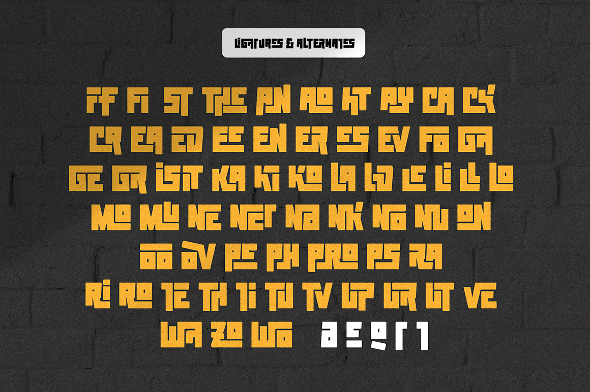 GoBlock - Heavy Font