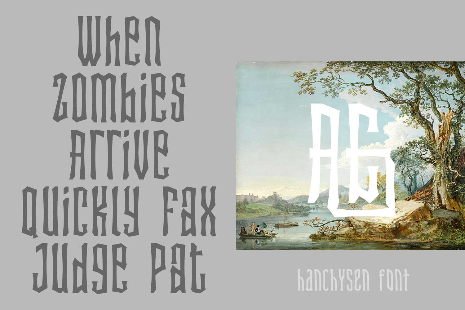 Hanchysen Font Duo