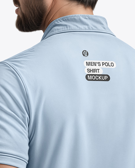 Man in a Polo Shirt and Pants Mockup