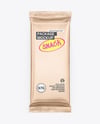 Matte Metallic Snack Package Mockup