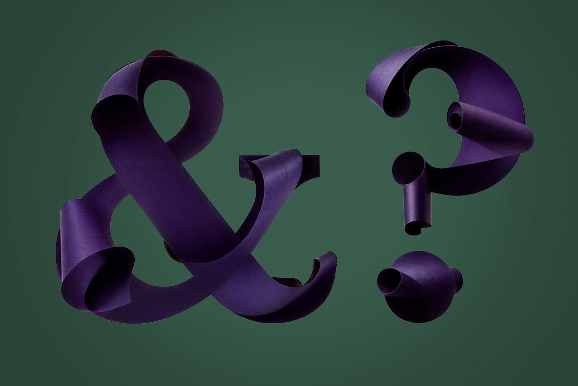 Purple Paper Font
