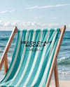 Beach Chair on the Seashore Mockup