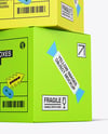 Two Paper Boxes Mockup