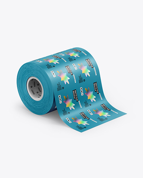 Matte Film Roll Mockup - Stationery mockups